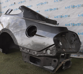 Quarter wing rear left Ford Mustang mk6 15- coupe, graphite, bumps