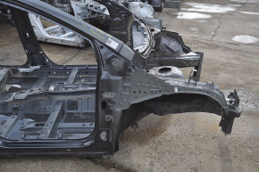 Front right quarter Toyota Prius 50 16-22 graphite, on the body