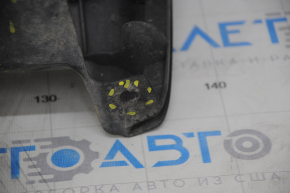 Right rear bumper liner Toyota Prius 50 16-18 is worn, the fastening is torn