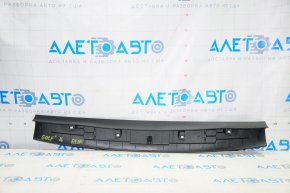 Upper trunk door trim VW Golf 15- 5d black, scratch