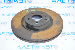 Front right brake disc Audi Q5 80A 18-24 338/30mm