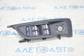 Front left window lift control Audi Q5 80A 18-24 with child protection and black trim