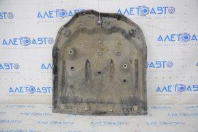 Rear fuel tank guard Lexus ES350 13-18 dented, tears