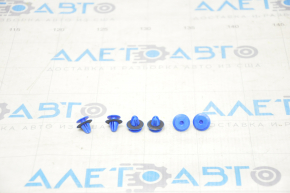 Clips for the rear right wing arch trim 6 pcs Audi Q5 80A 18-24