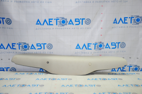 Upper trunk door trim Fiat 500 12-19 beige, without plug