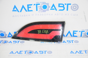 Inner lamp trunk lid right Chevrolet Volt 11-15 broken mount, no fragment, needs polishing