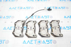 Front brake pads 4pcs set Audi Q5 80A 18-24 9mm