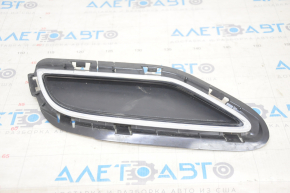Rear bumper grille right Audi Q5 80A 18-24 structure, with chrome