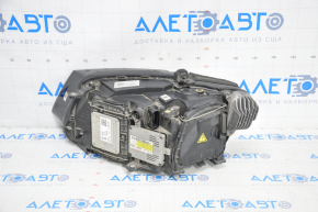 Front right headlight complete Audi Q5 8R 13-17 rest xenon for polishing, break in the lower mount