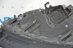 Front right headlight complete Audi Q5 8R 13-17 rest xenon for polishing, break in the lower mount
