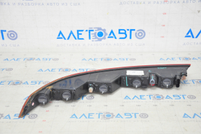 Rear bumper light right Audi Q5 80A 18-20 water damage, scratches, crack on glass