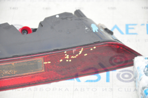 Rear bumper light right Audi Q5 80A 18-20 water damage, scratches, crack on glass