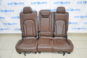 Rear row of seats 2nd row Audi Q5 8R 09-17 leather brown leather tears