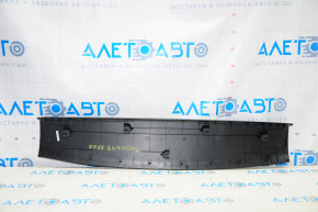 Upper tailgate trim Hyundai Tucson 16-21 black, rubbed