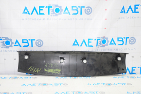 Upper trunk door trim Mitsubishi Outlander 14-21 black, rubbed