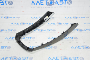 Audi Q5 8R 09-17 center console trim in dark wood