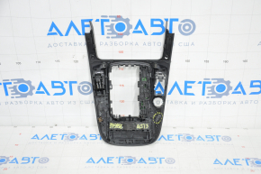 Shifter pad Audi Q5 8R 09-17 for start stop type 2 chrome swelled, mount broken