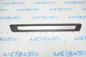 Door sill trim outer front right Audi Q5 80A 18-24 black with chrome