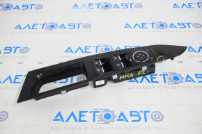 Front left window lift control Ford Fusion mk5 13-20 with trim, gloss, scratch
