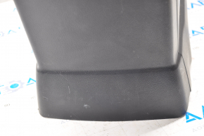 Central console armrest Lexus RX350 RX450h 10-15 leather black, scratches, worn, broken fasteners
