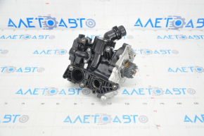 Cooling pump with thermostat housing assembly Audi Q5 80A 18-24 2.0t
