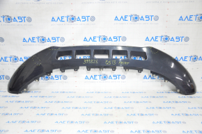 Front bumper lip Audi Q5 8R 13-17 rest blue dented, filed, fasteners torn