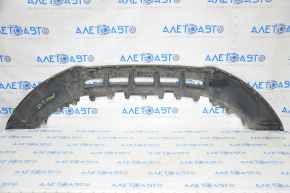 Front bumper lip Audi Q5 8R 13-17 rest blue dented, filed, fasteners torn