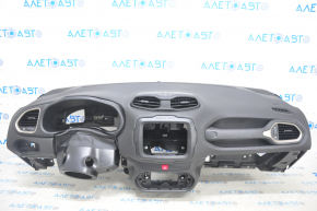 Torpedo front panel with AIRBAG Jeep Renegade 15- black