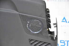 Torpedo front panel with AIRBAG Audi Q5 8R 09-17 black Bang and Olufsen, dark wood trim