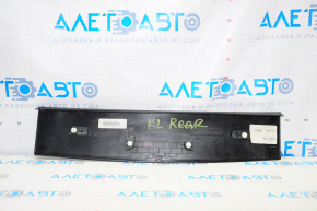 Upper tailgate trim Jeep Cherokee KL 14-18 black, rubbed
