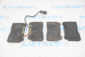 Front brake pads 4pcs set Audi Q5 8R 09-17 4 pistons, 8mm