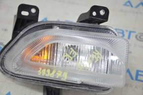 Turn signal with DRL front right Jeep Renegade 15-18 prerest, cracks on glass