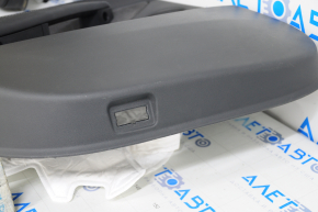 Door trim card rear left Tesla Model Y 20-25 leather black type 1, with speaker, with suede insert, with window lift control, with door opening button, scratches, without backlight