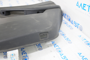Door trim card rear right Tesla Model Y 20-25 leather black, type 1, without backlight, with speaker, with suede insert, with window lift control, with door opening button, scratches