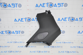 Rear pillar trim behind the window left Audi Q5 8R 09-17 black under the speaker worn