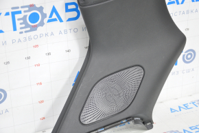 Rear pillar trim behind the window left Audi Q5 8R 09-17 black under the speaker worn