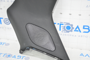 Rear pillar trim behind the right window Audi Q5 8R 09-17 black under the speaker worn