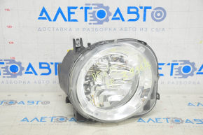 Headlight front right bare Jeep Renegade 15-18 dorest halogen, crack in mount