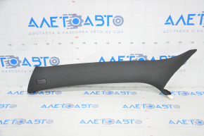 Front pillar trim left Audi Q5 8R 09-17 black worn, broken fastening