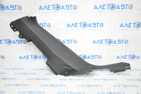 Door sill trim inner rear left Audi Q5 8R 09-17 black scratches, worn