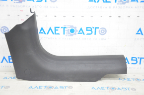 Door sill trim front right Jeep Renegade 15- black, scratches