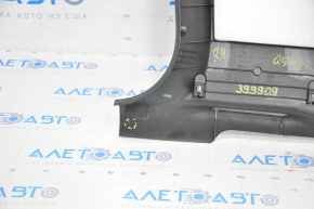 Center pillar trim lower right Audi Q5 8R 09-17 black broken mount, worn out