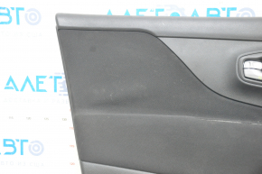Door trim card front left Jeep Renegade 15 - black cloth, fabric peeled off