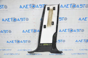 Center pillar trim lower left Audi Q5 8R 09-17 black rubbed