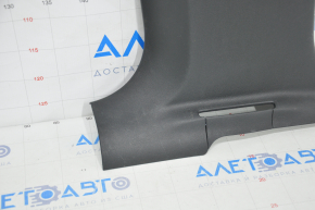 Center pillar trim lower left Audi Q5 8R 09-17 black rubbed