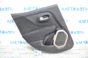 Door trim card rear left Jeep Renegade 15 - black cloth, fabric peeled off