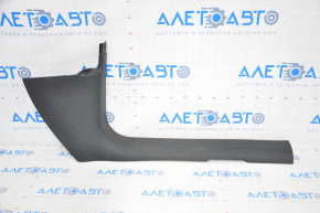Door sill trim inner front right Audi Q5 8R 09-17 black scratch, rubbed