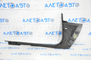 Door sill trim inner front right Audi Q5 8R 09-17 black scratch, rubbed