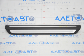 Door sill outer front right Audi Q5 8R 09-17 black with chrome scratches