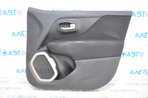 Door trim card front right Jeep Renegade 15 - black cloth, fabric peeled off